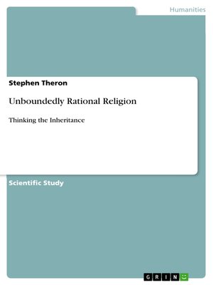 cover image of Unboundedly Rational Religion